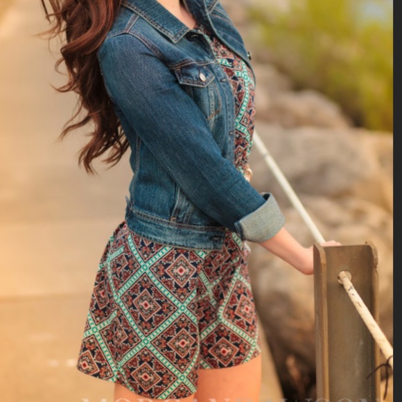 Chic Patterned Dress - Picture 5 of 6